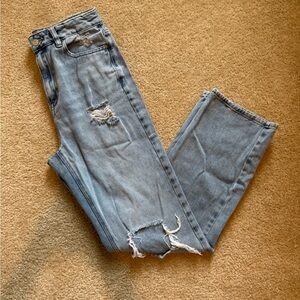 PacSun Light Blue Distressed Skinny Jeans